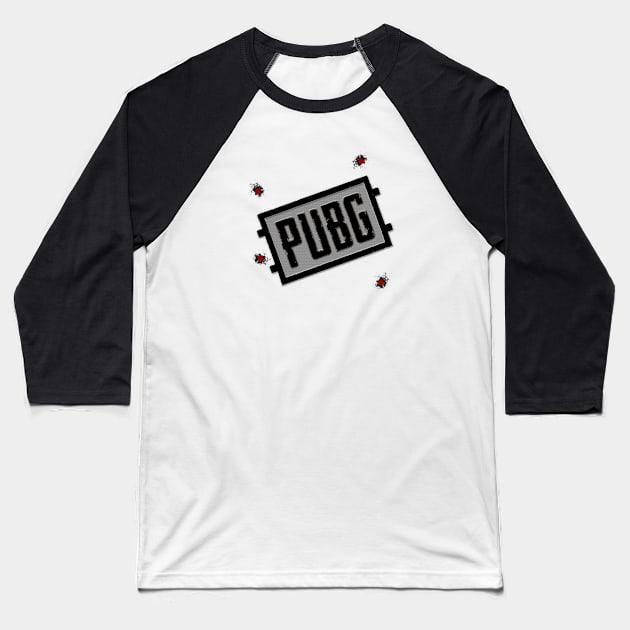 PUBG Baseball T-Shirt by pjsignman